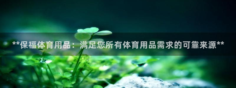 欧陆娱乐挂机怎么玩游戏：**保福体育用品：满足您所有