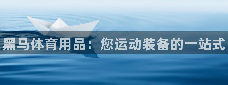 欧陆娱乐总代理电话：黑马体育用品：您运动装备的一站式