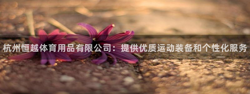 欧陆娱乐有限公司招聘：杭州恒越体育用品有限公司：提供
