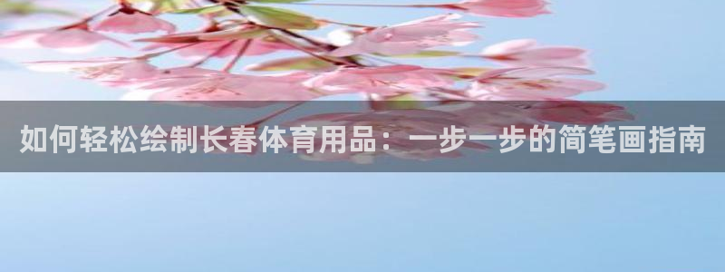 欧陆娱乐测试：如何轻松绘制长春体育用品：一步一步的简