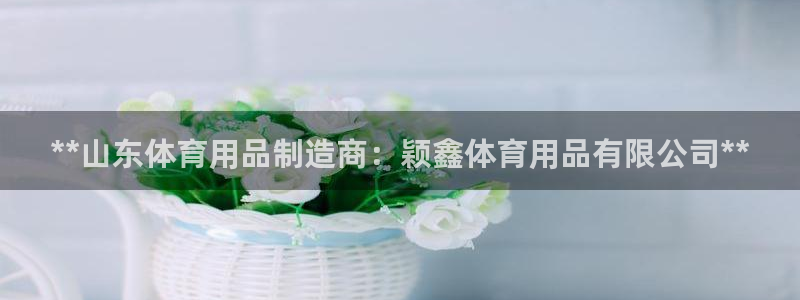 欧陆娱乐计划预测软件：**山东体育用品制造商：颖鑫体