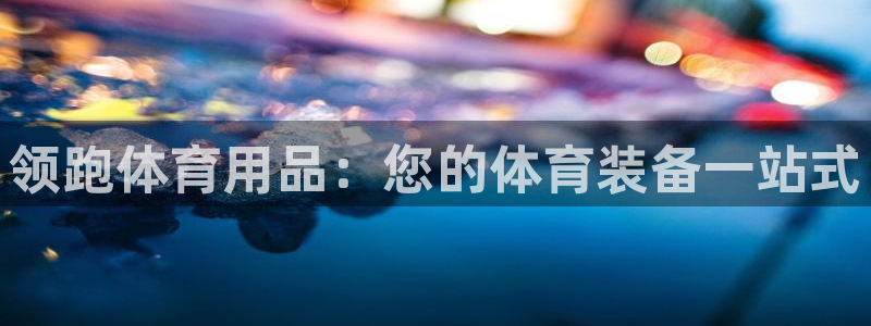 欧陆娱乐登陆官网入口：领跑体育用品：您的体育装备一站